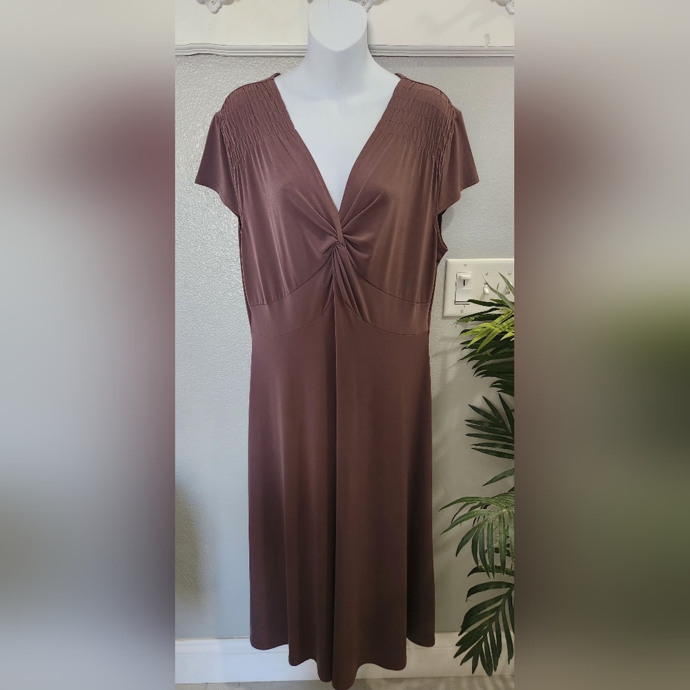 Style & Co. Chocolate Twist Dress